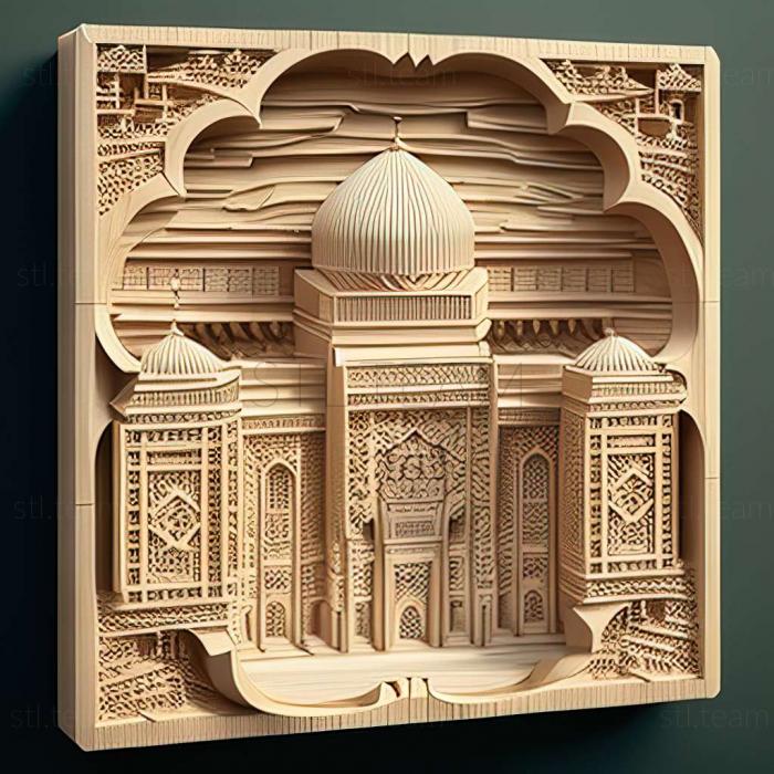 3D model Makkah (STL)